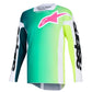 ALPINESTARS Racer Portl Jersey GRN/WH/BLK 2025 Model