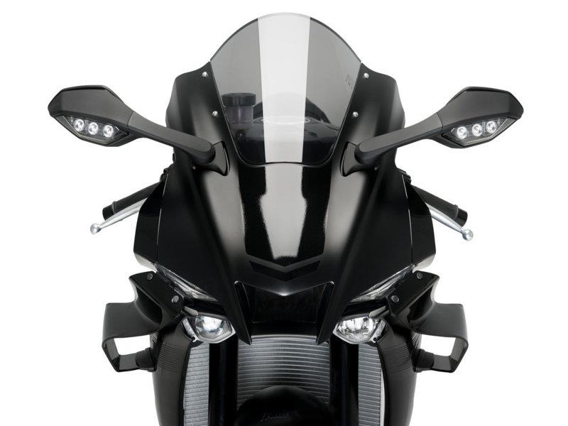 PUIG Downforce Spoilers Light Smoke for Yamaha YZF R1/M/Race 20-25 20523H