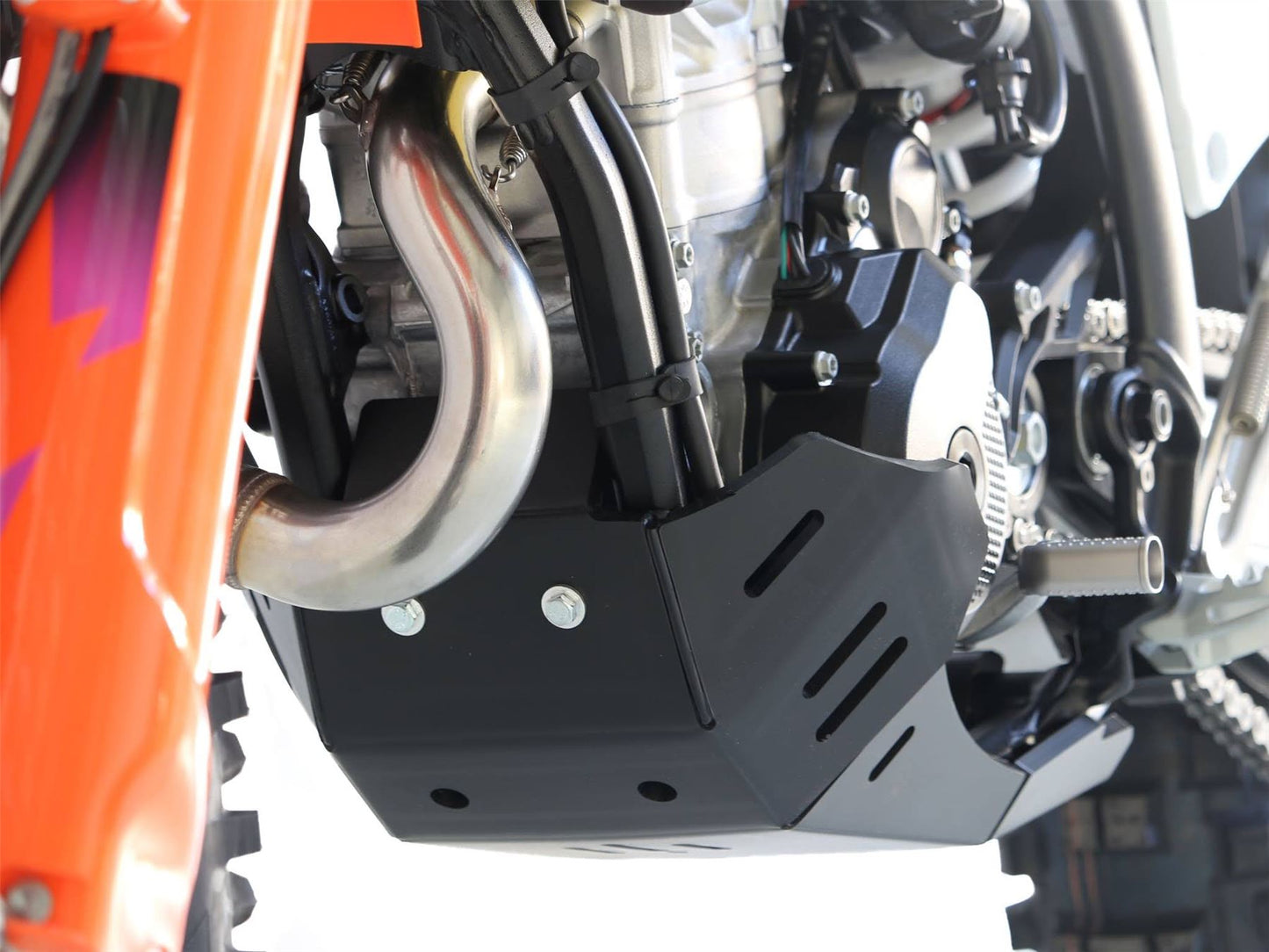 AXP RACING Xtrem Skid Plate For KTM EXC-F 250/350 24-25 Black AX1711