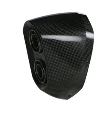 Akrapovic Muffler End Cap CF Black For Suzuki GSX 1300 R 18-24 V-EC309
