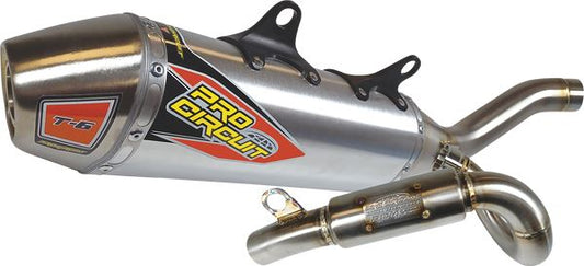 PRO CIRCUIT T-6 Stainless Steel Exhaust System To Fit Husqvarna FC450 KTM SX-F450 22-23