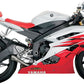 Akrapovic GP-Style Megaphone Slip-On Line Muffler TI For Yamaha YZF-R6 600 06-25 SM-Y6SO6T