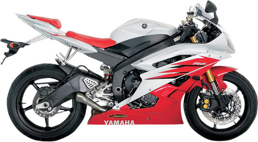 Akrapovic GP-Style Megaphone Slip-On Line Muffler TI For Yamaha YZF-R6 600 06-25 SM-Y6SO6T