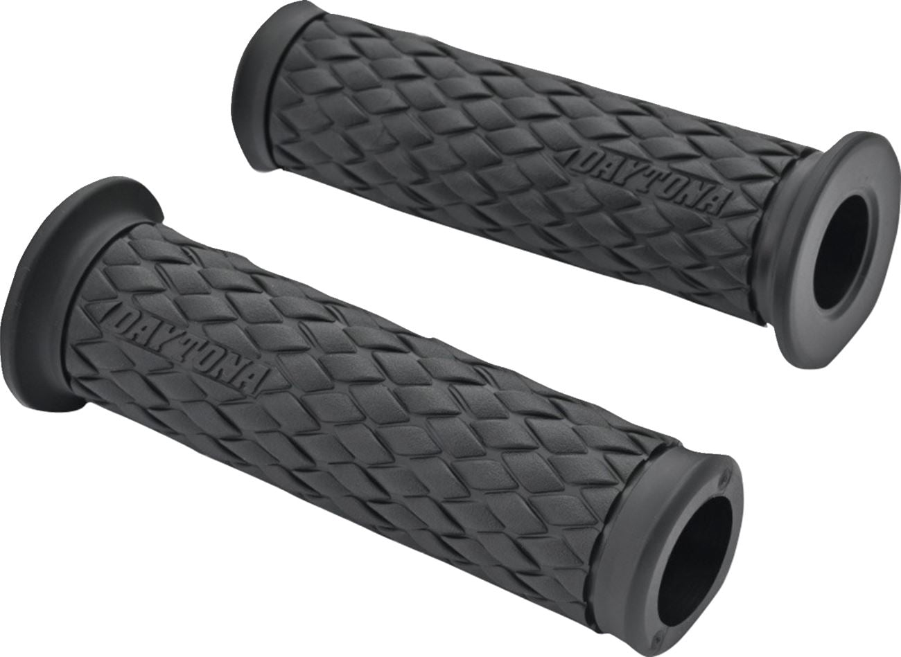 Daytona GRIPPYGRIP GGD-Knit Grips Black Open Ends 7/8 Handlebar Pair 33432