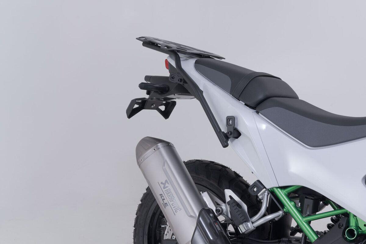 SW-MOTECH Pro Side Carrier for AKRAPOVIC Black Kawasaki KLE 500/SE 26-  KFT.08.084.30100/B