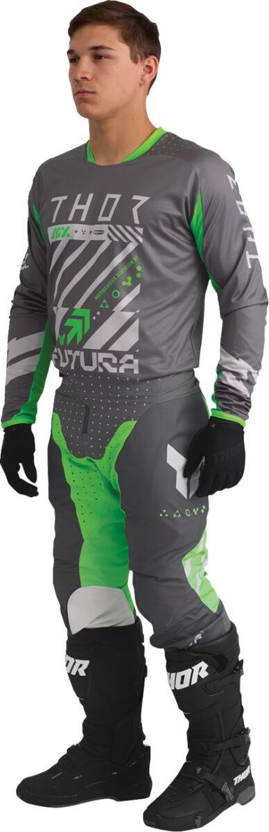 THOR Launchmode Futura Pants Green/Gray