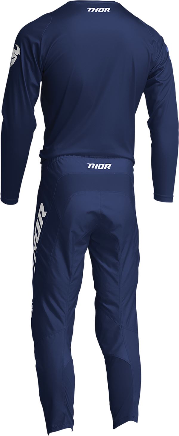 THOR Youth Sector Minimal MX Motorcross Jersey Navy 2023 Model