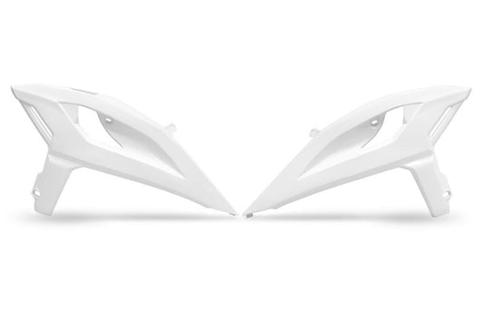 UFO Radiator Cover For Beta RR 250 2025-2026 White Gloss Finish BE02008#043
