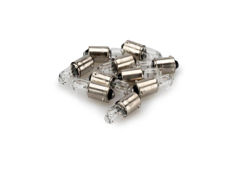 PUIG 10 x Oval Indicator Bulbs 12v 23w Clear Universal 21537W