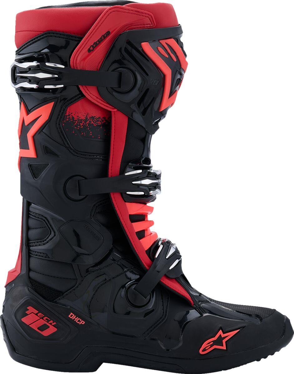 ALPINESTARS Tech 10 Boots BLK/RD 2025 Model