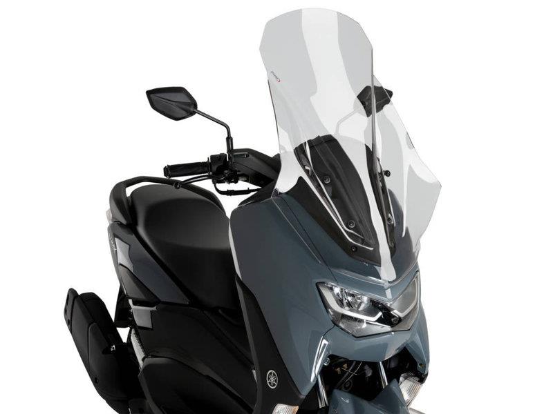 PUIG V-Tech Line Touring Screen Clear for Yamaha NMax 125/156 21-24 21802W