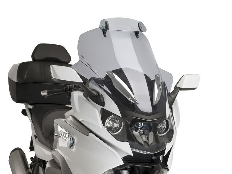 Puig Touring Screen With Extender Light Smoke 3866J