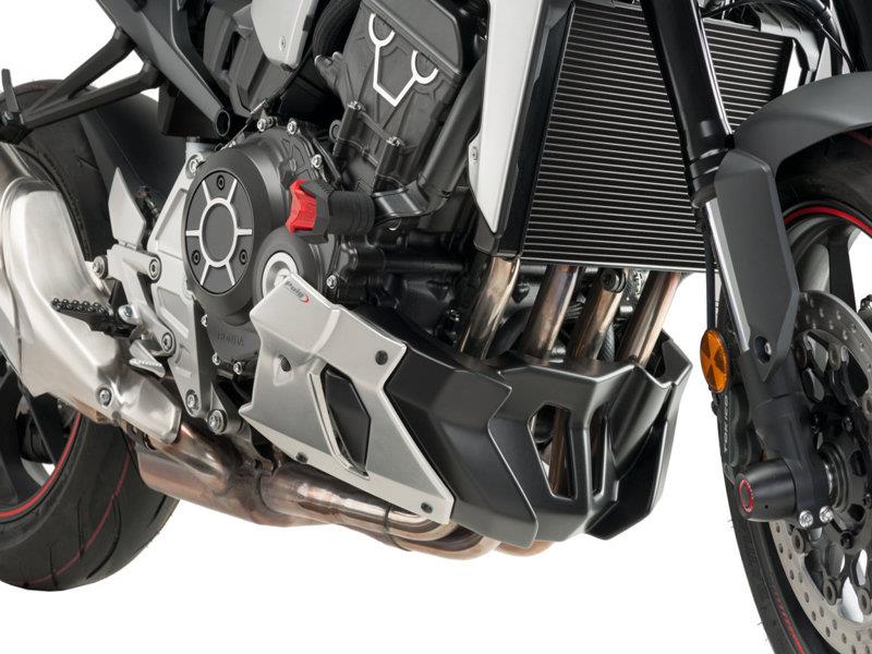 PUIG Engine Spoiler Matt Black for Honda CB1000 R Neo Sports Cafe 18-20 9746J