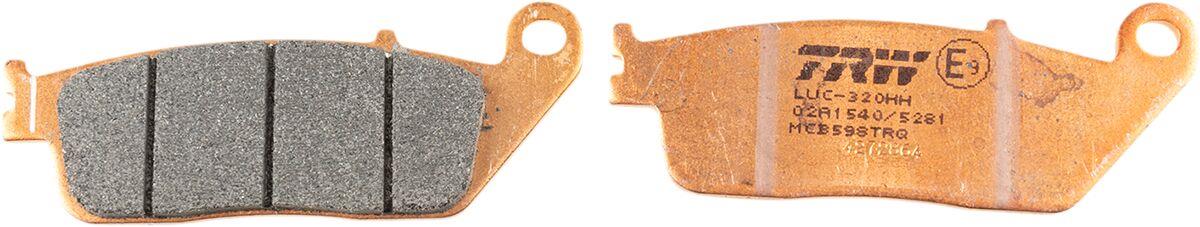 Trw TRQ Brake Pad Sintered Race For Honda CBR 250 R 1988-2026 MCB598TRQ