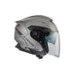 PREMIER HELMETS JT5 Gray Motorcycle Helmet