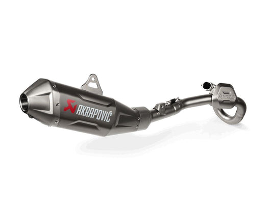 AKRAPOVIC Evolution Line Full Exhaust System Offroad TI HONDA CRF450R 21-24 S-H4MET16-FDHLTA