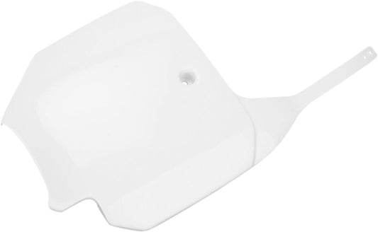 UFO FRONT NUMBER PLATE HONDA CRF150R WHITE HO04621-041