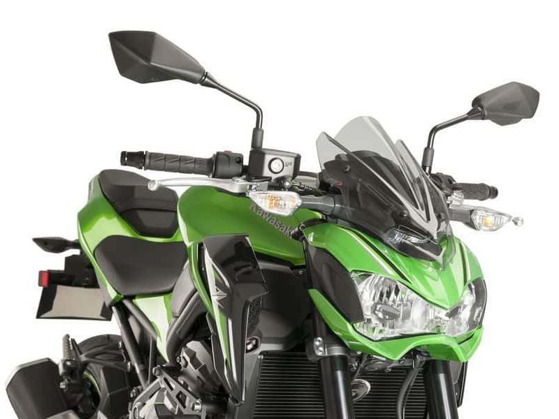PUIG New Generation Sport Screen Carbon Look for Kawasaki Z900 17-19 9689C