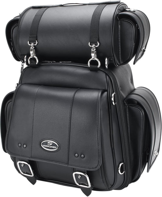 Saddlemen Sissy Bar Bag with Roll Bag (3515-0171)