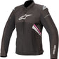 Alpinestars Women's Stella T-Gp Plus R V3 Air Riding Jacket Black White Grey Pink