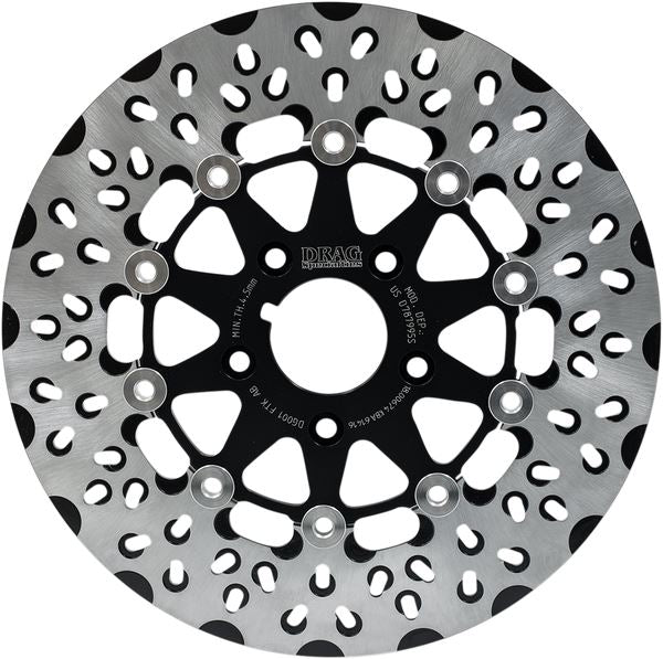 Drag Specialties FTK Series Brake Rotor For Harley FLHR 1450 87-99 DG001FTKAB