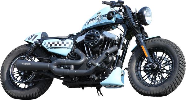 Cult Werk Spoiler Bobber For Harley Davidson XL 1200 X 1986-2022 Black HD-SPO070