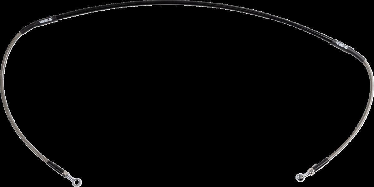 Moose Offroad Braided Brake Line For Fantic XEF 250 2019-2026 Y01-1-080/P-CL
