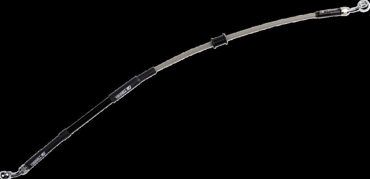 Moose Offroad Braided Brake Line For Suzuki RM-Z 250 2018-2025 S01-2-037/P-CL