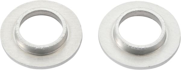 Daytona Silver Metal Lights Pair Left/Right Fitment Adapter Collar M10 86994