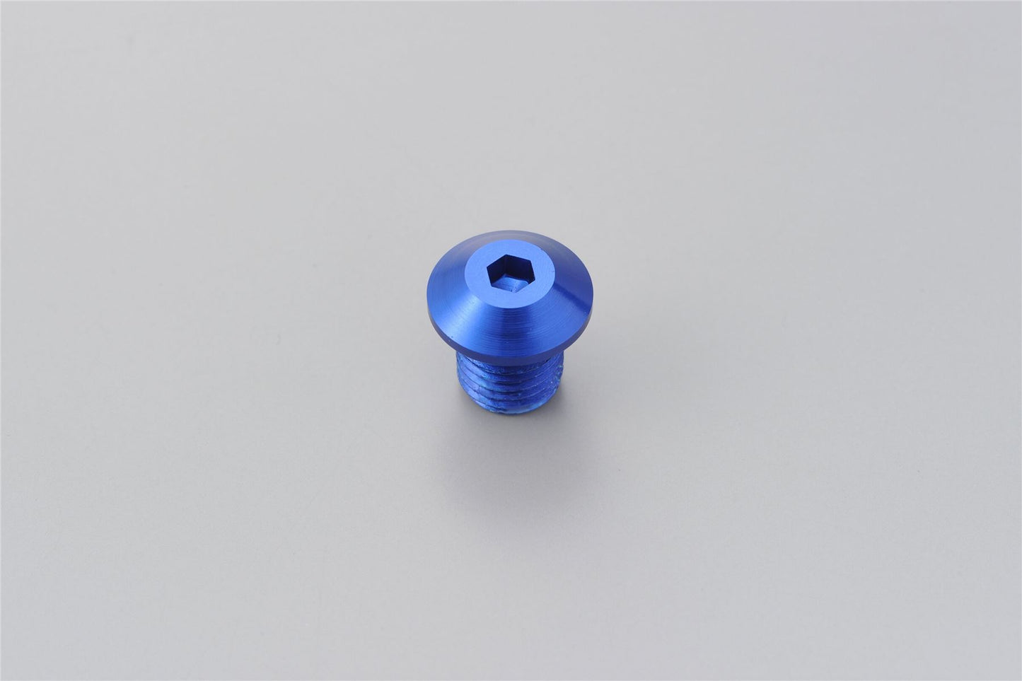 Daytona Mirror Plug Bolt Blue M10 x 1.25 Right CNC Aluminum Thread Type 99796