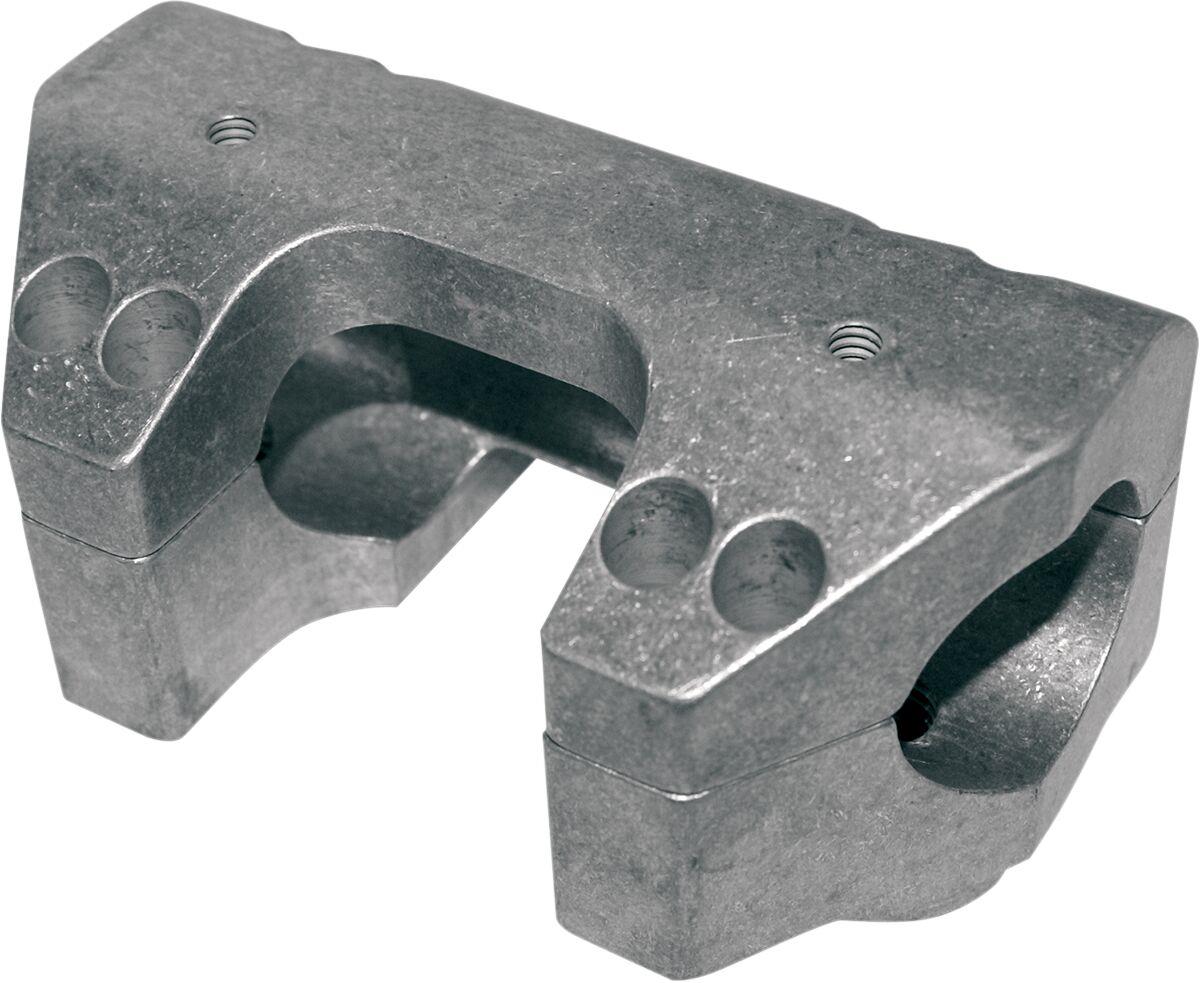 La Choppers Handlebar Clamp Set For Harley FLHR 1584 1994-2007 Raw LA-7425-00