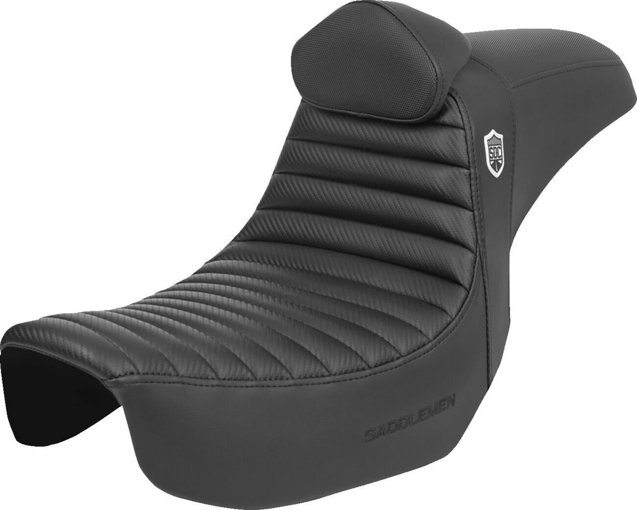 Saddlemen Pro Series SDC Performance Grip Seat Black Carbon Fiber SC80604TB