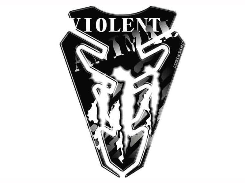 Puig Violent Tank Pad Black 21524N