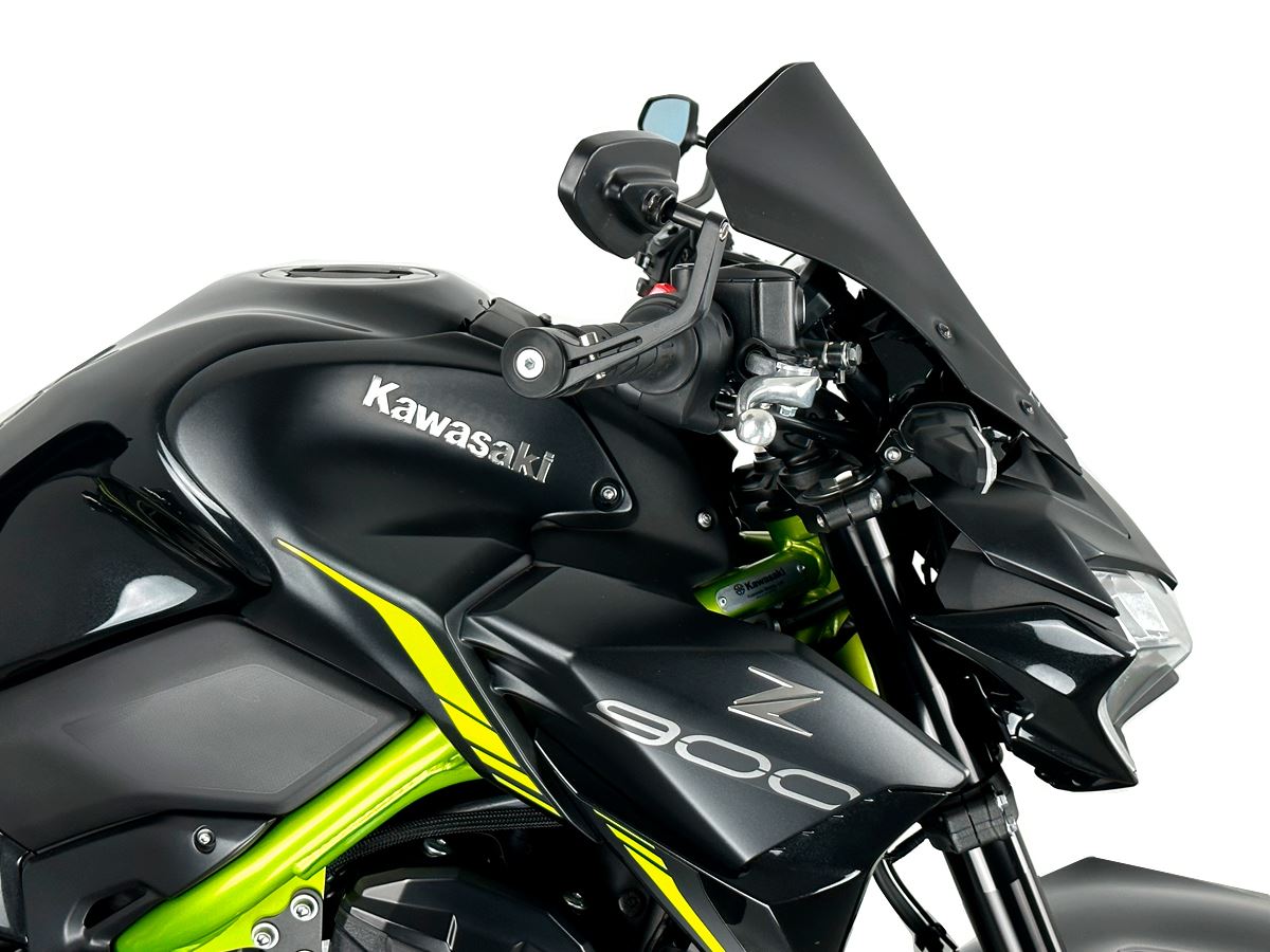 WRS Windscreen Tour Kawasaki Z900 Matt Black Ka012no