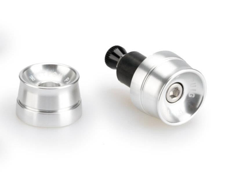 Puig Speed Bar Ends Silver 8999C