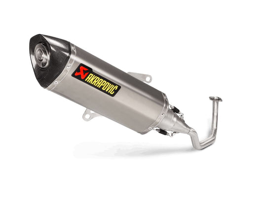 Akrapovic Racing Line Full Exhaust System Scooter SS For Honda NES 125 17-20 S-H125R5-HRSS