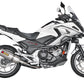 Akrapovic Slip-On Line Muffler TI/CF For Honda NC 750 X 12-20 S-H7SO2-HRT