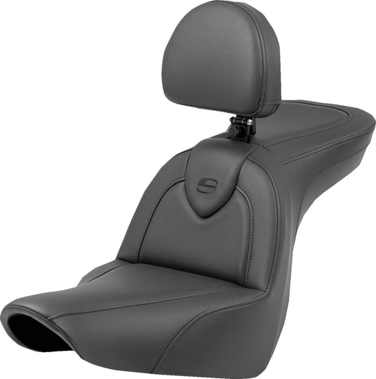 Saddlemen Roadsofa Reach Seat With Backrest For HD FXLRS 1923 18-24 818-29-187BR