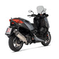 Akrapovic Slip-On Line Muffler SS/CF For Yamaha XMAX 125 21-24 S-Y125SO6-HRSS
