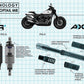 Legend Suspension AXEO43 Front Suspension For Harley FLSB 1750 18-24 0414-0549