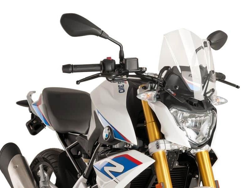 PUIG New Generation Sport Screen Clear for BMW G310 R 16-25 8920W
