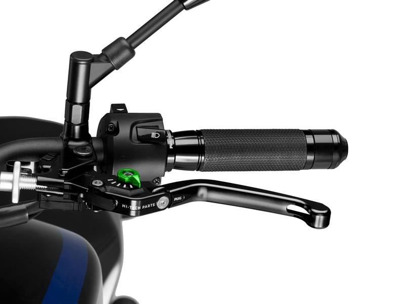 Puig Folding V3 Clutch (Black Lever With Black Selector) Green 6484N