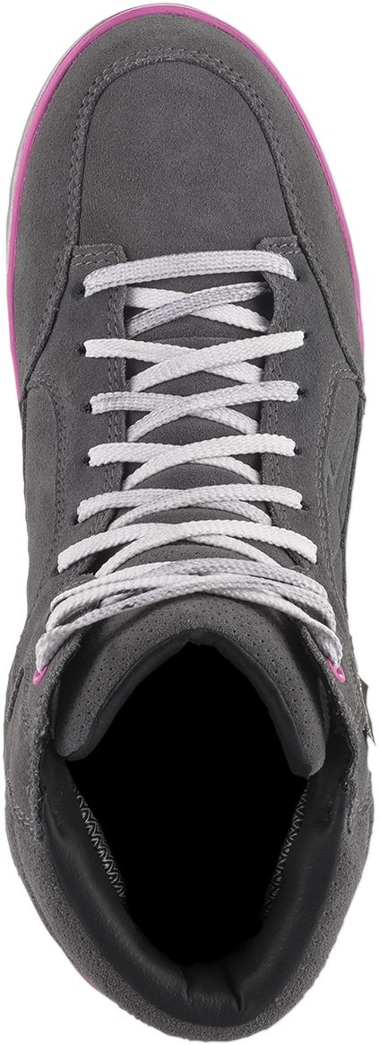 Alpinestars J-6 Waterproof Women's Shoes Grey Pink