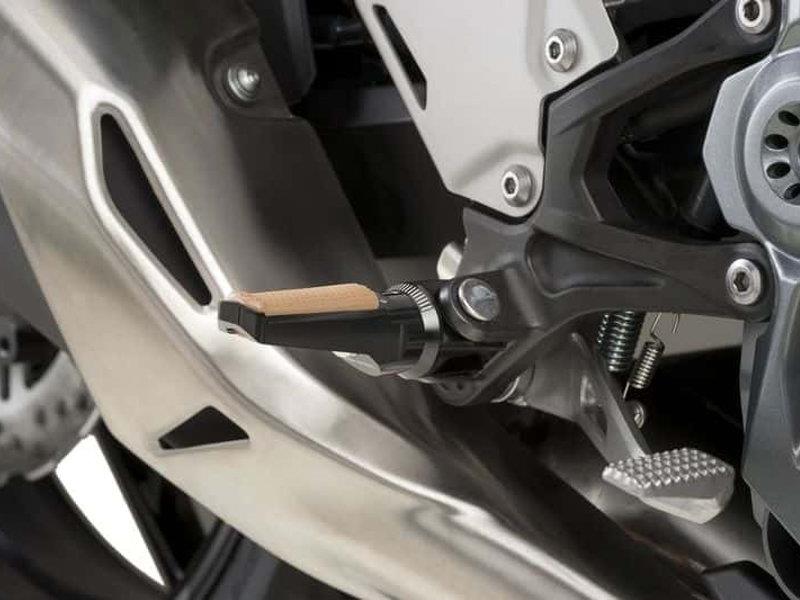 Puig Vintage Footpegs Silver 20693A