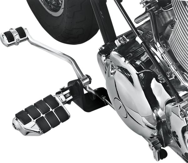 Kuryakyn Shift Peg Cover For Yamaha XVS 1300 CT 1998-2017 Black Chrome KUR4034