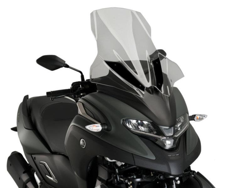 PUIG V-Tech Line Touring Screen Light Smoke for Yamaha Tricity 300 20-25 21120H