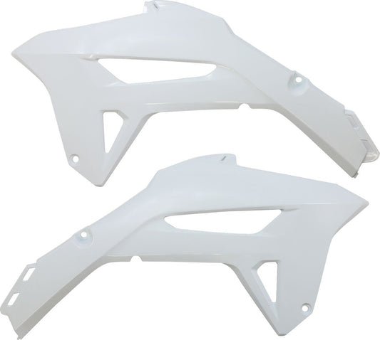 UFO Radiator Covers For Honda CRF 250-450 R 21-24 White HO05605-041