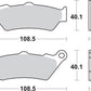 Sbs LS Street Excel Sintered Rear Brake Pads For BMW K 1600 B 1995-2024 674LS