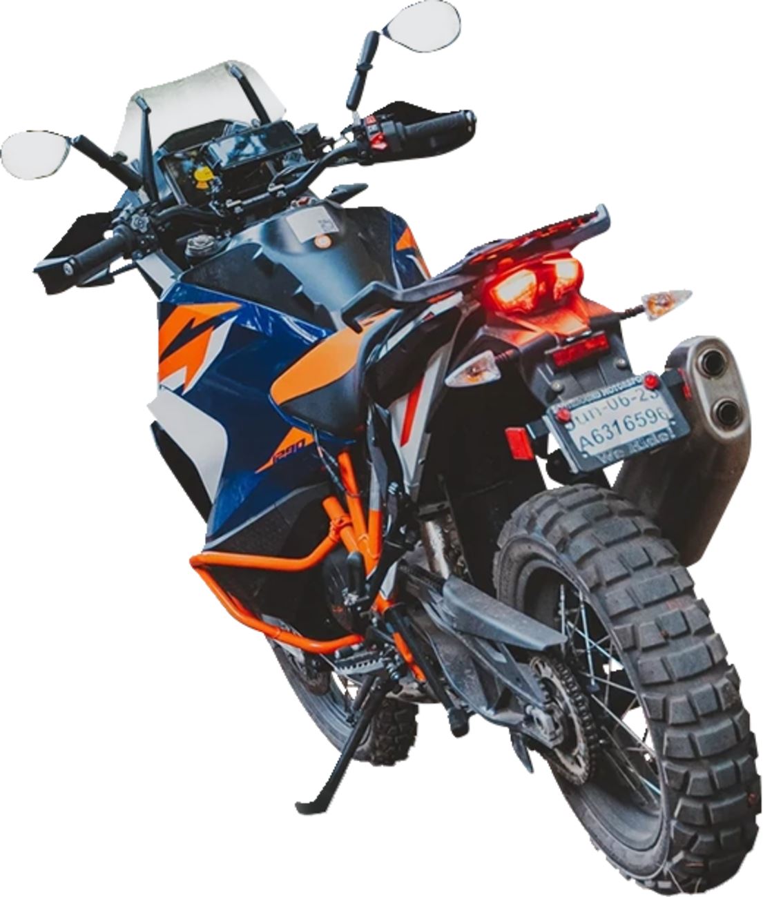 RAM MOUNTS MIRROR TOUGH KIT LONG ARM M10X RAM-B-349-C-465RL