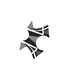 PUIG Radikal Yoke Protector Grey for Kawasaki Ninja 300 13-17 6906U